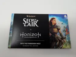 MTG Rainbow Foil Secret Lair x Horizon Into The Forbidden West Playstation New - Image 1