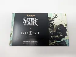Magic The Gathering Secret Lair x Playstation Ghost of Tsushima FOIL Sealed - Image 1