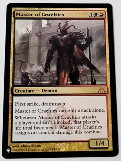 MTG Master of Cruelties - The List - NM - Image 1