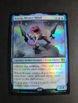 Krang, Master Mind (Foil) Rare MTG Ninja Turtles - Image 1