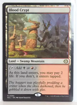 Blood Crypt [New, Near Mint] Rare MTG {Lorwyn Eclipsed} - Image 1