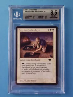 Argivian Archeologist Antiquities Vintage MTG Reserved List Graded BGS 8.5 NM - - Image 1