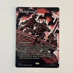 Doubling Season (Borderless) [Teenage Mutant Ninja Turtles Eternal-Legal] -NM - Image 1