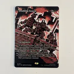 Doubling Season (Borderless) [Teenage Mutant Ninja Turtles Eternal-Legal] -NM - Image 2