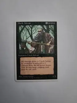 MTG Uncle Istvan Fourth Edition 165/379 Regular Uncommon - NM+ Never Played! - Image 1