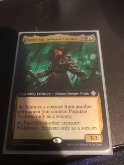 MTG Xavier Sal, Infested Captain, Foil ,Rare, NM - Lost Caverns of Ixalan - Image 1