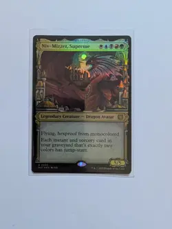 MtG Niz-Mizzet, Supreme Showcase Foil March Of The Machines MAT R 0090 Magic - Image 1