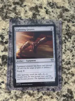 Magic The Gathering Lightning Greaves #398 (NM) Commander Masters CMM MTG - Image 1