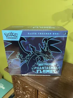 Pokemon Mega Evolution Phantasmal Flames Elite Trainer Box ETB Sealed - Image 1