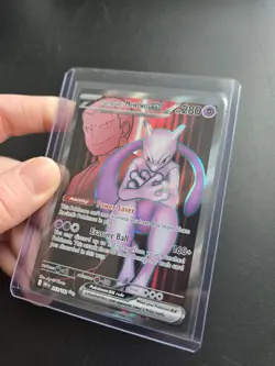 Pokemon TCG Team Rockets Mewtwo EX 213/182 Ultra Rare Destined Rivals NM/M - Image 2