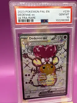 Dedenne EX Scarlet & Violet Paldea Evolved #239/193 Pokemon - PSA 10 💎 - Image 1