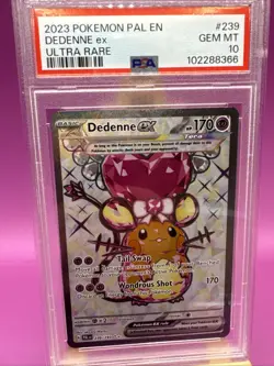 Dedenne EX Scarlet & Violet Paldea Evolved #239/193 Pokemon - PSA 10 💎 - Image 2