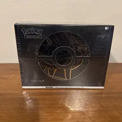 Pokemon TCG Sword & Shield Elite Trainer Box Plus Zamazenta Card Game - POK82743 820650807435 - Image 1