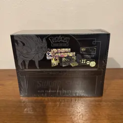Pokemon TCG Sword & Shield Elite Trainer Box Plus Zamazenta Card Game - POK82743 820650807435 - Image 2