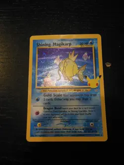 Pokemon TCG Celebrations Shining Magikarp Holo Card 66/64 Classic Collection - Image 1