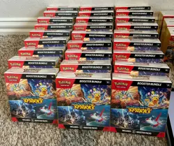 Pokemon TCG Scarlet & Violet Surging Sparks Booster Bundle Lot x34 Sealed - Image 3
