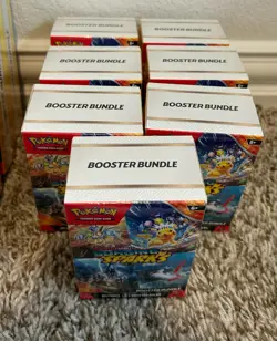 Pokemon TCG Scarlet & Violet Surging Sparks Booster Bundle Lot x34 Sealed - Image 4
