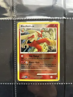 2008 Pokemon TCG - Great Encounters - Reverse Holo - Blaziken - Image 5