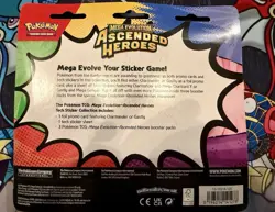 Pokemon Ascended Heroes Mega Evolution Tech Sticker Collection Gastly - Image 3