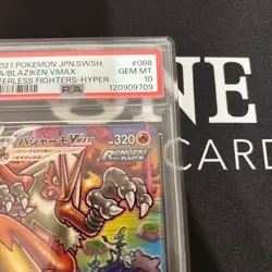 Pokemon Blaziken VMAX Chilling Reign Secret Rare Alt Art #201 PSA 10 GEM MINT - Image 5