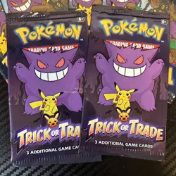 Pokemon TCG Trick Or Trade 10x Booster Packs New Sealed 2024 & Plus 2 2022 - Image 2