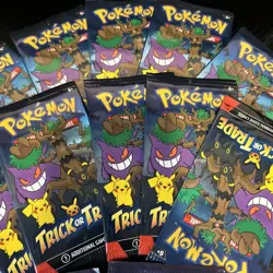 Pokemon TCG Trick Or Trade 10x Booster Packs New Sealed 2024 & Plus 2 2022 - Image 3