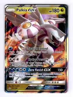 Palkia GX SM - Ultra Prism #101 (2018) Ultra Rare Holo NM Pokemon - Image 1