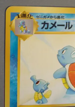 Pokemon Japanese Wartortle No. 008 Southern Islands Movie Promo Old Back LP - Image 2