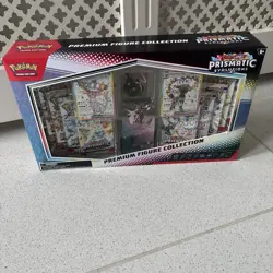 Pokemon TCG Prismatic Evolutions Premium Figure Collection Box New & Sealed - Image 1