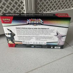Pokemon TCG Prismatic Evolutions Premium Figure Collection Box New & Sealed - Image 2