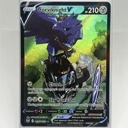 Corviknight V - TG18/TG30 - Trainer Gallery - Silver Tempest - NM - Pokemon TCG - Image 1