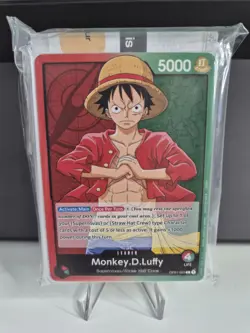 One Piece Card Game - Demo Deck - Monkey D. Luffy OP01-003 Leader - SEALED Promo - Image 1