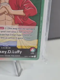 One Piece Card Game - Demo Deck - Monkey D. Luffy OP01-003 Leader - SEALED Promo - Image 5