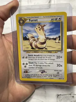 Pokemon Furret (35/111) Neo Genesis Vintage Vtg Card Uncommon Nintendo TCG NM/MT - Image 1