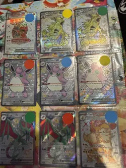 Pokemon TCG GX, V Card Lot Pidgeot, Pikachu, Mimikyu, Tyranitar - Image 3