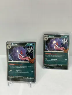 2 Gengar #57/91 Cosmos Holo Pokemon Card TCG Halloween Trick Or Trade 2024 - Image 2