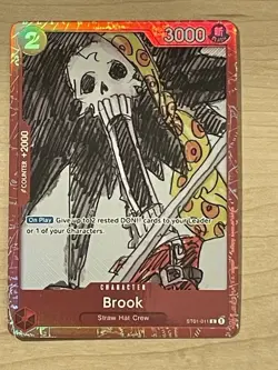 One Piece TCG Premium Card Collection Film Red Edition Brook ST01-011 - Image 1