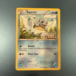 Squirtle Pokemon Build A Bear Exclusive 2013 14/101 Card - Image 1