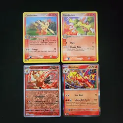 Pokemon Torchic, Combusken, & Blaziken x16 Card Lot Bundle - Image 5