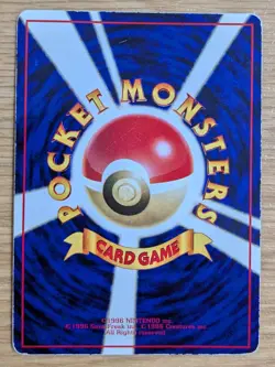 【EXC】Haunter Vending Series 3 Old back Glossy Pokemon Card No.093 From Japan - Image 2