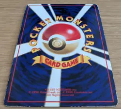 【EXC】Haunter Vending Series 3 Old back Glossy Pokemon Card No.093 From Japan - Image 4