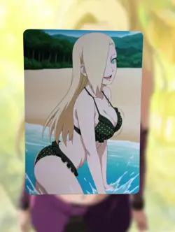 Ino Yamanaka Naruto Anime Waifu Sexy Goddess Doujin Hentai Lewd Card - Image 1
