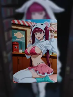 Riruka Dokugamine Bleach Anime Waifu Sexy Goddess Doujin Hentai Lewd Card - Image 1