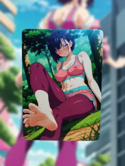 Shizuka Mikazuki Zom 100: Bucket List of the Dead Anime Waifu Sexy Hentai Card - Image 1