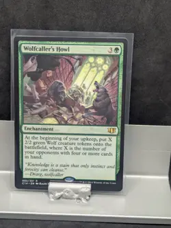 Wolfcaller's Howl X1 LP Commander 2014 Magic the Gathering - Image 1