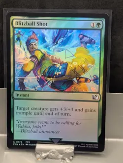Blitzball Shot FOIL X1 NM Final Fantasy MTG - Image 1