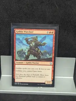 Goblin Warchief X1 LP Dominaria MTG - Image 1