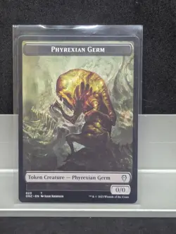 Phyrexian Germ TOKEN X1 LP Phyrexia: All Will be One Commander MTG - Image 1