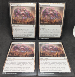 Promising Vein X4 NM The Lost Caverns of Ixalan MTG Magic The Gathering - Image 1
