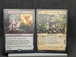 Arguel's Blood Fast Temple of Aclaztoz X2 LP MTG Ixalan Magic the Gathering - Image 1